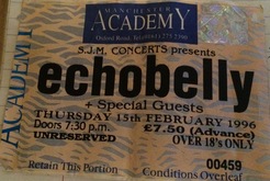Echobelly / Delicatessen / Bawl on Feb 15, 1996 [966-small]
