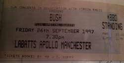 Bush at O2 Apollo Manchester (October 25, 1997) on Sep 26, 1997 [976-small]