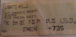 Sleeper / Mansun / silversun on Dec 5, 1996 [981-small]