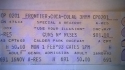 Guns N' Roses / Skid Row / Rose Tattoo on Feb 1, 1993 [005-small]