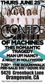 Confide / Of Machines / This Romantic Tragedy / Man Up! Nancy / A Night In Hollywood on Jun 25, 2009 [310-small]