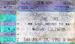 The Cure / Dinosaur Jr. / Cranes on Jul 23, 1992 [342-small]