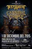 Testament / Cannibal Corpse on Dec 1, 2015 [314-small]