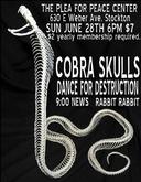 Cobra Skulls / Dance for Destruction / 9:00 News / Rabbit Rabbit on Jun 28, 2009 [689-small]