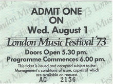 The Incredible String Band / Steeleye Span / Al Stewart / Philip Goodhand-Tait / Bridget St. John on Aug 1, 1973 [885-small]