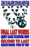 Final Last Words / Quiet Game Starting Now / Skouts Honor / Point of View on Nov 27, 2010 [490-small]