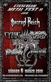 Sacred Reich / Municipal Waste / Dying Fetus / Cynic / Arsis on Mar 6, 2010 [494-small]