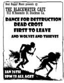 Dance for Destruction / Dead Cross / First to Leave / Wolves & Thieves on Jan 26, 2008 [365-small]