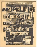 Hopelifter / Tsunami Bomb / Boy Kicks Girl / Three Day Weekend / Second Chance on Apr 14, 2000 [288-small]
