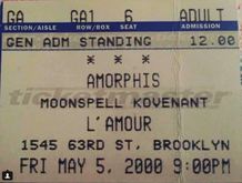 Amorphis / Moonspell / The Kovenant on May 5, 2000 [607-small]