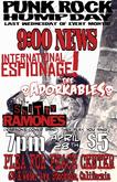 9:00 News / International Espionage / The Adorkables / Danny Secretion and the Shitty Ramones on Apr 28, 2010 [447-small]