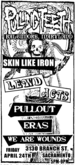 Pulling Teeth / Skin Like Iron / Lewd Acts / Pullout / Eras / We Are Wounds on Apr 24, 2009 [891-small]