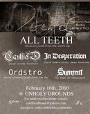 Defeater / All Teeth / In Desperation / Caulfield / Summit on Feb 16, 2010 [900-small]