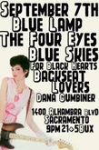 The Four Eyes / Blue Skies for Black Hearts / The Backseat Lovers / Dana Gumbiner on Sep 7, 2012 [951-small]
