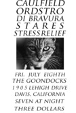 Caulfield / ORDSTRO / Stress Relief / Stares / Di Bravura on Jul 8, 2011 [236-small]