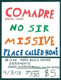 Comadre / No Sir / Missive / Place Called Home on Apr 3, 2013 [534-small]