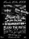 Elitist / Nine Worlds / Caulfield / We Are The Kids / In Desperation / Plead the Fifth on Mar 20, 2009 [307-small]