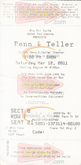 Penn & Teller / The Mike Jones Duo on Mar 12, 2011 [319-small]