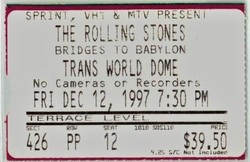 Rolling Stones / Kenny Wayne Shepherd Band / Taj Mahal / Dave Matthews / Joshua Redman on Dec 17, 1997 [762-small]