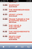 Death Cab for Cutie / Modest Mouse / Bastille / Frank Turner & The Sleeping Souls / Tigerman Woah on May 23, 2014 [780-small]