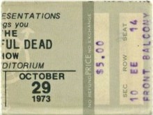 Grateful Dead on Oct 29, 1973 [821-small]
