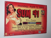 Sum 41 / No Use For A Name / The Starting Line / Authority Zero on Apr 7, 2003 [022-small]
