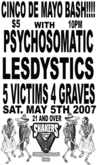 Psychosomatic / Lesdystics / Five Victims Four Graves on May 5, 2007 [165-small]