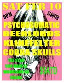 Psychosomatic / Beerlords / Klinefelter / Cobra Skulls on Feb 10, 2007 [433-small]