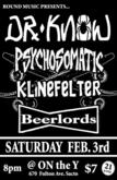 Dr. Know / Psychosomatic / Klinefelter / Beerlords on Feb 3, 2007 [441-small]