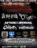 Born of Osiris / All Shall Perish / After the Burial / Caliban / Suffokate on Sep 4, 2009 [630-small]
