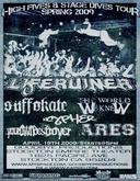 Liferuiner / Suffokate / The World We Knew / Cypher / Your Own Destroyer / Ares on Apr 19, 2009 [633-small]