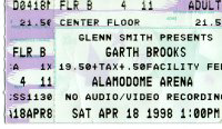 Garth Brooks / Trisha Yearwood on Apr 18, 1998 [734-small]