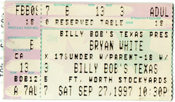 Bryan White on Sep 27, 1997 [782-small]