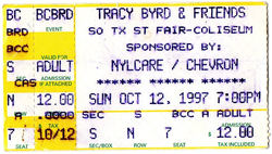 David Kersh / Kenny Chesney / Tracy Byrd on Oct 12, 1997 [784-small]