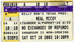 Neal McCoy on Oct 18, 2003 [802-small]