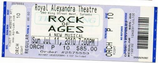 Rock of Ages Tickets, 2024 Showtimes & Locations