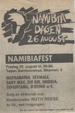 Gary May / Mathabatha Sexwale / Dje Dje / Umodja / Sofanyama / D'Otone on Aug 26, 1986 [367-small]