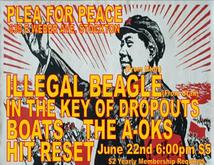 Illegal Beagle / In the Key of Dropouts / Boats! / The A-OKs / Hit Reset on Jun 22, 2009 [922-small]