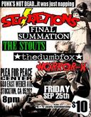 Secretions / Final Summation / The Stouts / Thedumbfox / Horror X on Sep 25, 2009 [973-small]