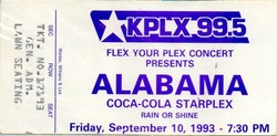 Alabama / Diamond Rio on Sep 10, 1993 [108-small]