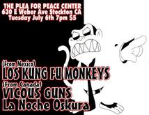 Los Kung-Fu Monkeys / Vicous Guns / La Noche Oskura on Jul 6, 2010 [201-small]