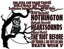 Nothington / Heartsounds / The Riot Before / Joy Toujours and the Toys Du Jour / Death Wish V on Jul 3, 2010 [203-small]