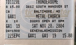 3 Inches Of Blood / Metal Church on Nov 20, 2004 [992-small]