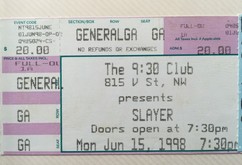 Clutch / System of a Down / Slayer on Jun 15, 1998 [019-small]