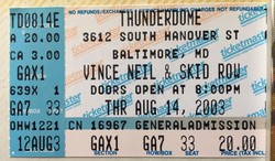 Vince Neil  / Skid Row on Aug 14, 2003 [052-small]