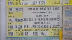 The Charlie Daniels Band on Jan 30, 1988 [753-small]