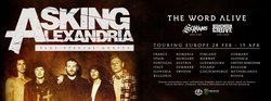 Asking Alexandria / The Word Alive / Silent Screams on Mar 4, 2017 [690-small]