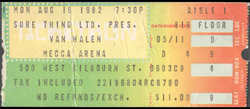 Van Halen / After the Fire on Aug 16, 1982 [891-small]