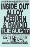 Inside Out / Alloy / Iceburn / Rancid on Aug 17, 1993 [970-small]