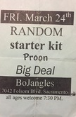 Random / Starter Kit / Proon / Big Deal on Mar 24, 2000 [980-small]